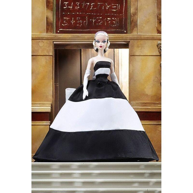 Barbie Signature Fashion Model Collection Black and White Forever Doll FXF25, , large image number 4