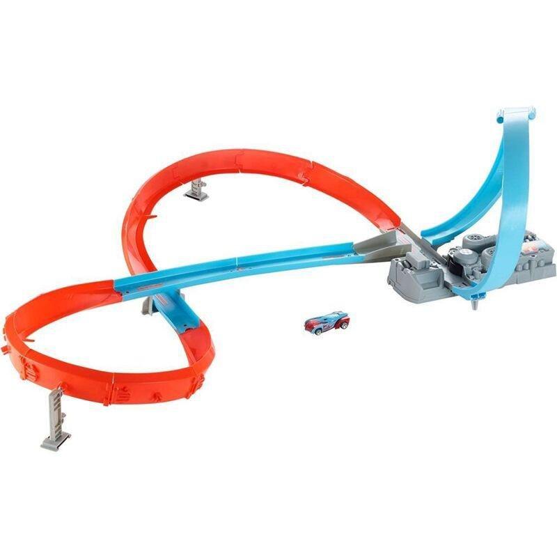 Hot Wheels Action Figure 8 Raceway Toy Car Playset GGF92, , large image number 0