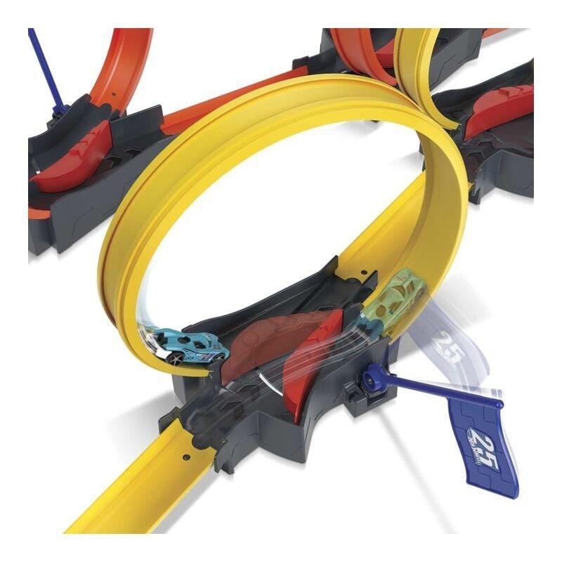Hot Wheels Action Multi-Loop Raceoff Playset HDR83, , large image number 4