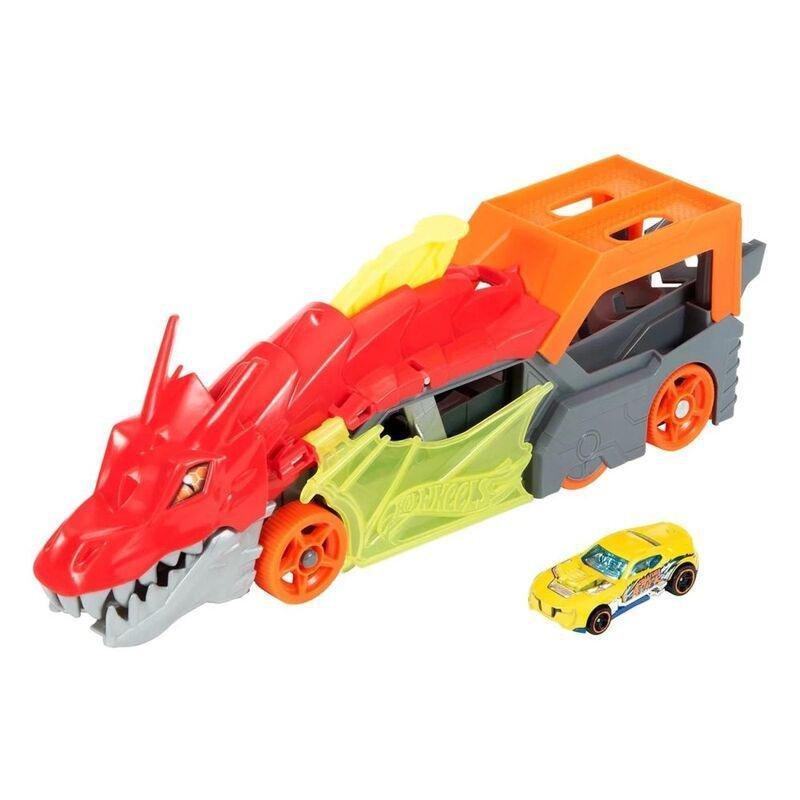 Hot Wheels City Dragon ?Launch Transporter Gtk42, , large image number 0