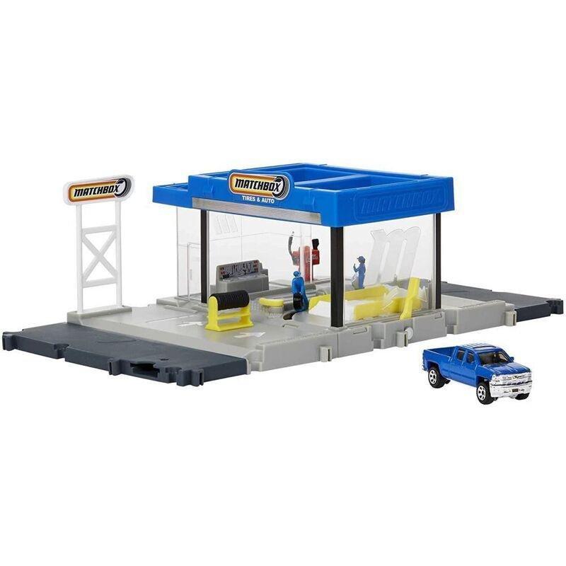 Matchbox Action Drivers Auto Shop Playset HDL34, , large image number 0