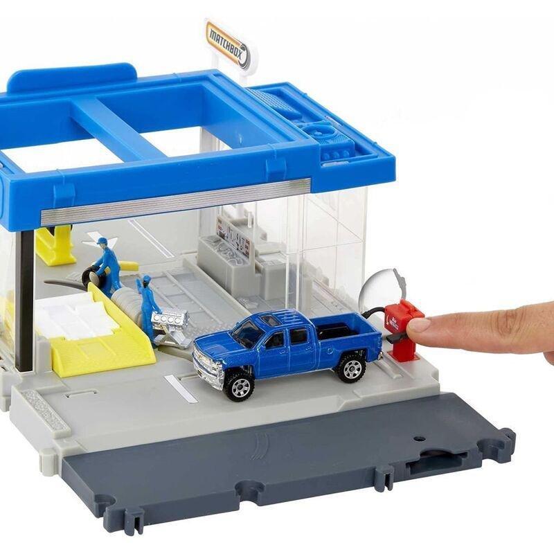 Matchbox Action Drivers Auto Shop Playset HDL34, , large image number 1