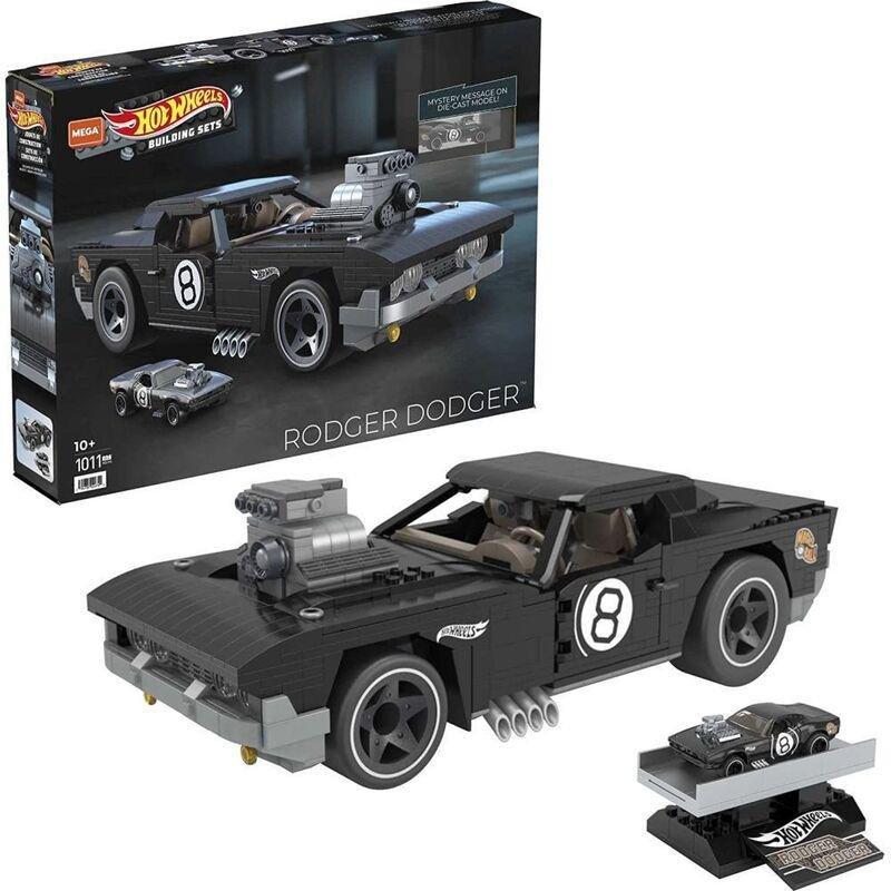 Mega Construx Hot Wheels Collector Rodger Dodger Building Set HDJ98, , large image number 2