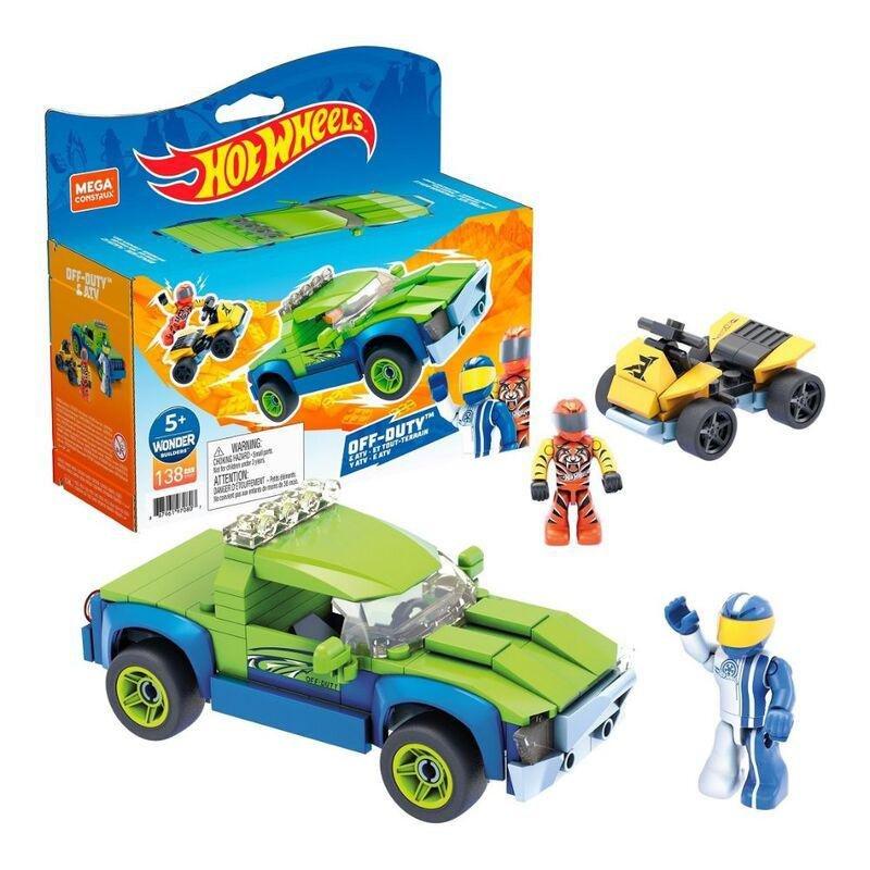 Mega Construx Hot Wheels Off-Duty & Atv Building Set Gyg21, , medium