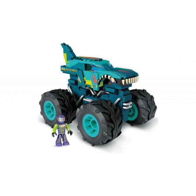 Mega Construx Hot Wheels Monster Trucks Mega Wrex Monster Truck Building Set HDJ95, , large image number 0