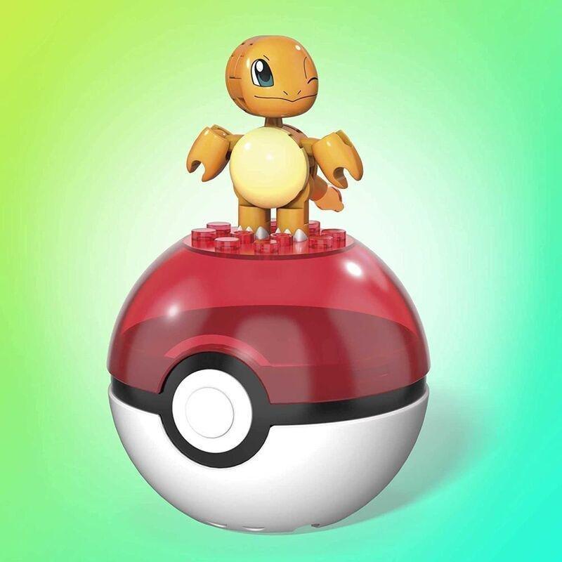 Mega Construx Pokemon Charmander Poke Ball Building Set GVK62, , large image number 4