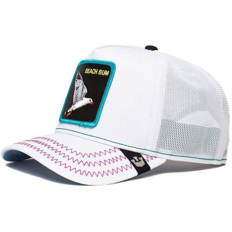 Goorin Bros Beach Bomber Unisex Trucker Cap - White, , large image number 1