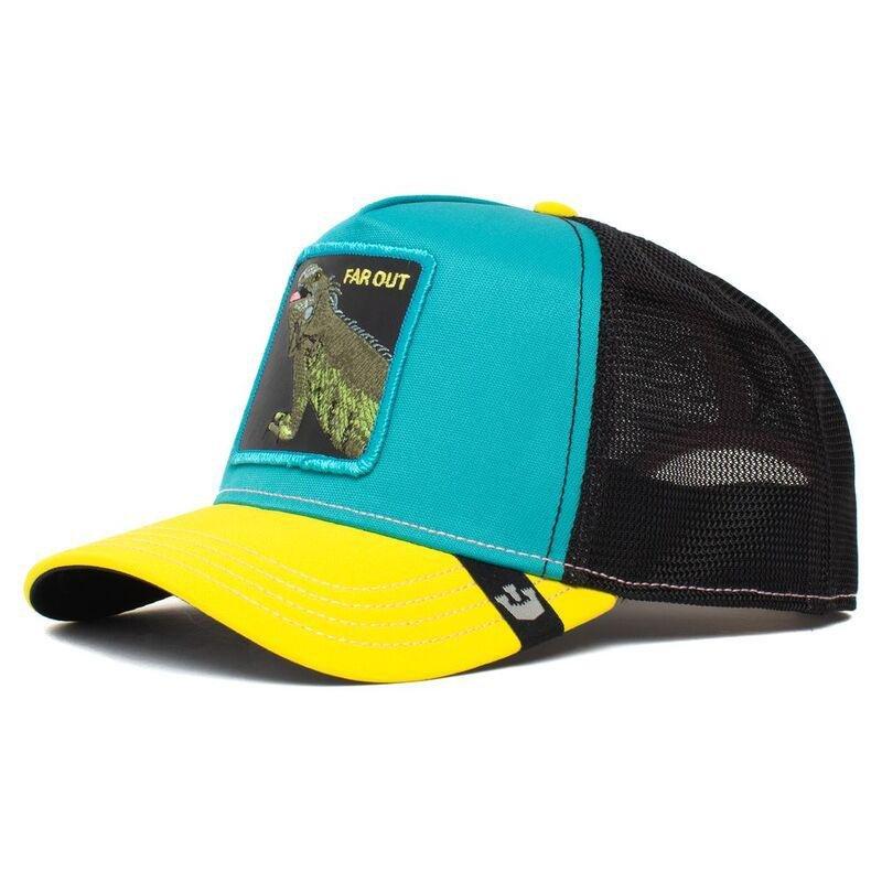 Goorin Bros Iguana Party Unisex Trucker Cap - Teal, , medium