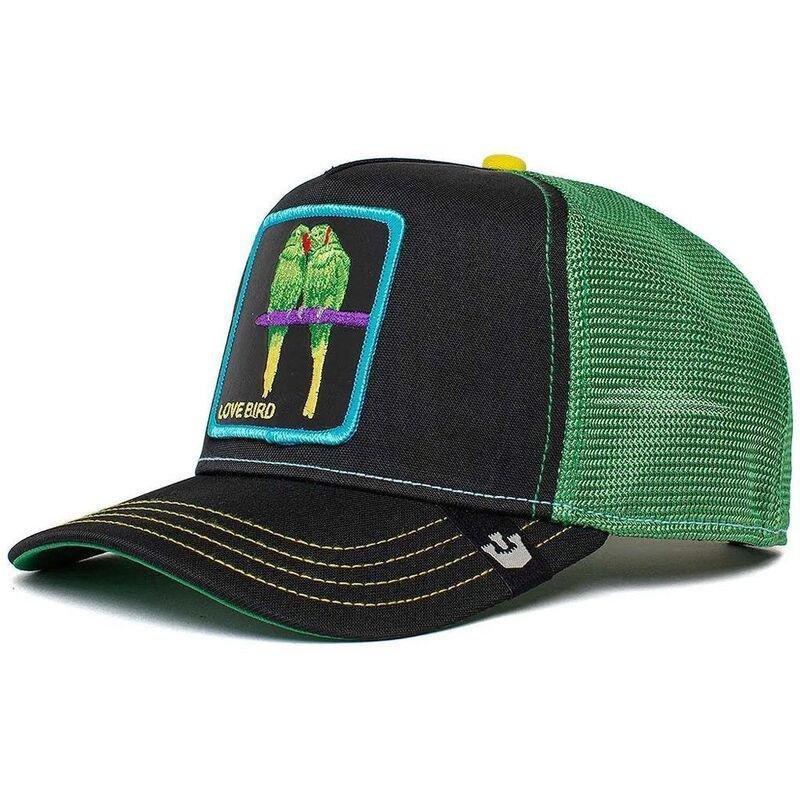 Goorin Bros Twitterpated Unisex Trucker Cap - Black, , medium