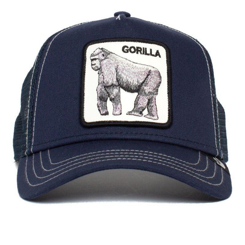 Goorin Bros The Gorilla Unisex Trucker Cap - Navy, , medium