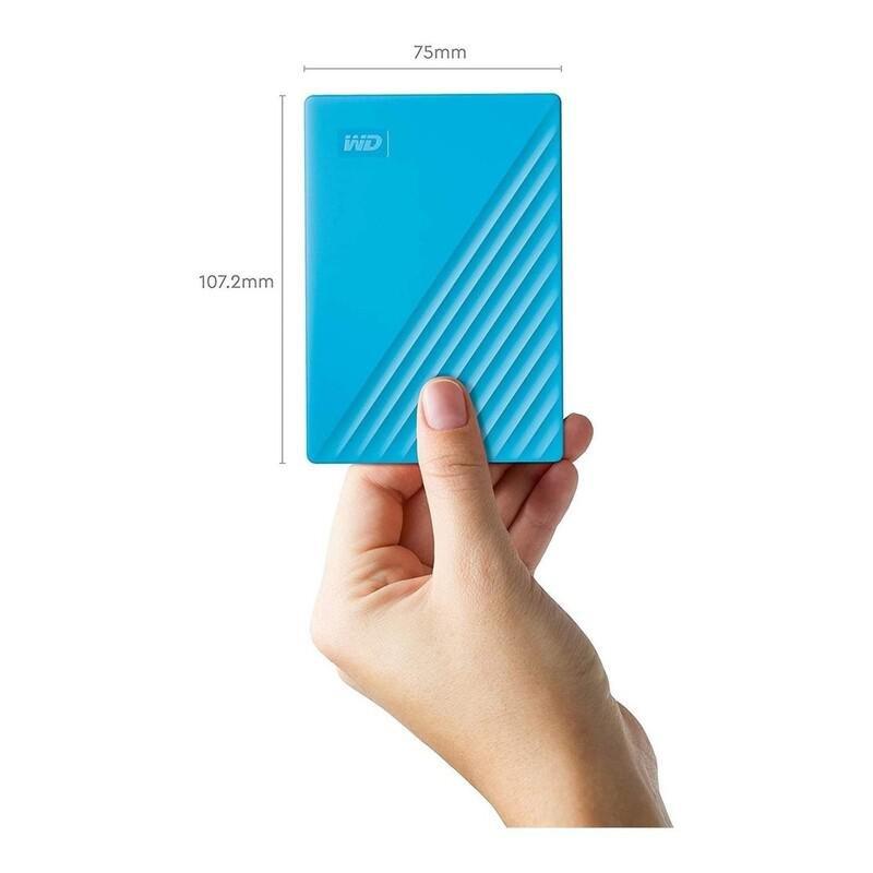 WD My Passport Portable HDD 5TB - Blue, , large image number 1