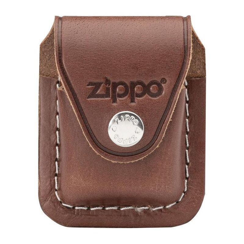 Zippo Lpcb Lighter Leather Pouch Clip Brown, , large image number 0