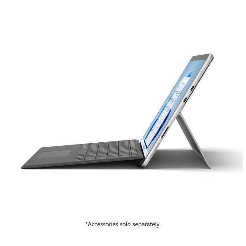 Microsoft Surface Pro 8 13-inch i5/128GB/8GB + Keyboard (Arabic/English) - Platinum, , large image number 4