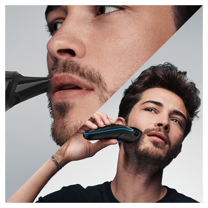 Braun MGK5245 All-in-One Hair Trimmer- Black/Blue, , large image number 4