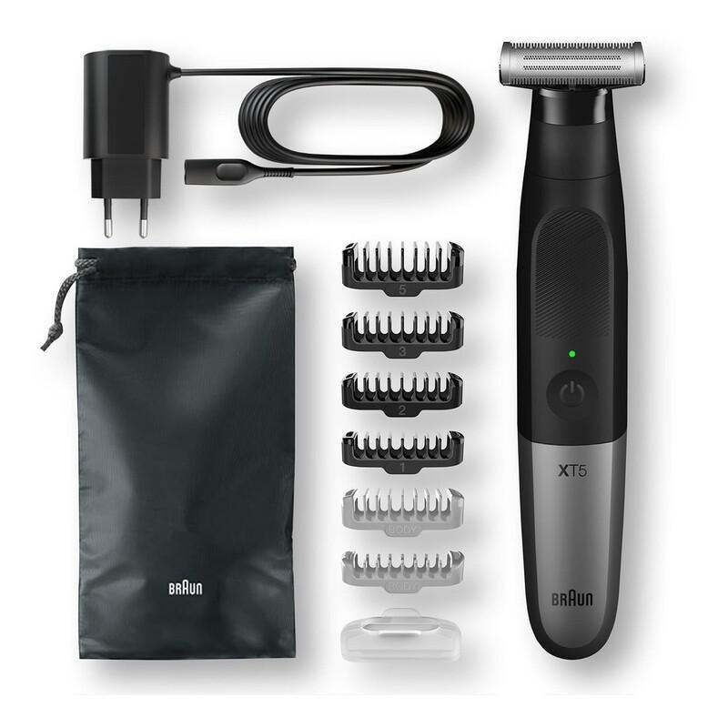Braun X Series XT5200 Wet & Dry All-in-one Hair Trimmer - Black/Grey-Metal, , large image number 2