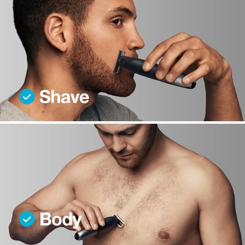 Braun X Series XT5200 Wet & Dry All-in-one Hair Trimmer - Black/Grey-Metal, , large image number 6