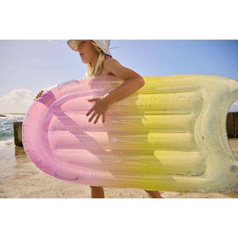 Sunny Life Inflatable Boogie Board Rainbow Ombre, , large image number 7
