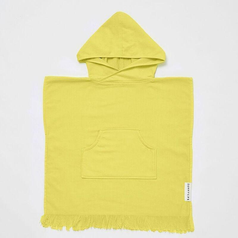 Sunny Life Beach Games Hooded Towel Checkerboard, , large image number 0