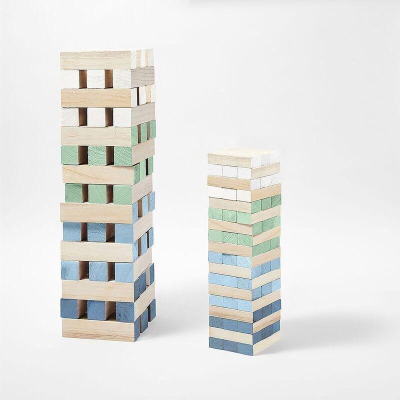 Sunny Life Giant Jumbling Tower Game - Sorbet Dip, , large image number 1