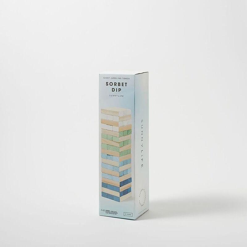 Sunny Life Giant Jumbling Tower Game - Sorbet Dip, , large image number 2