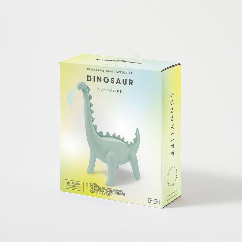 Sunny Life Inflatable Giant Sprinkler Dinosaur, , large image number 1
