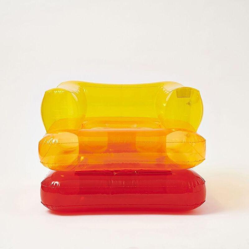 Sunny Life Inflatable Lilo Chair Sunset, , large image number 1