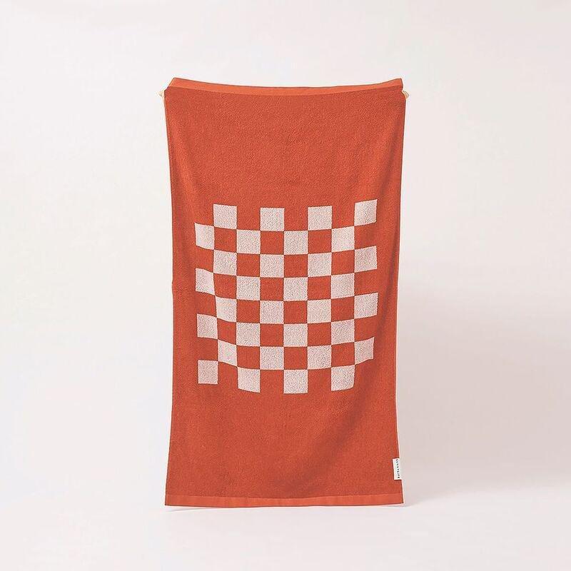 Sunny Life Luxe Games Towel Terracotta, , large image number 0