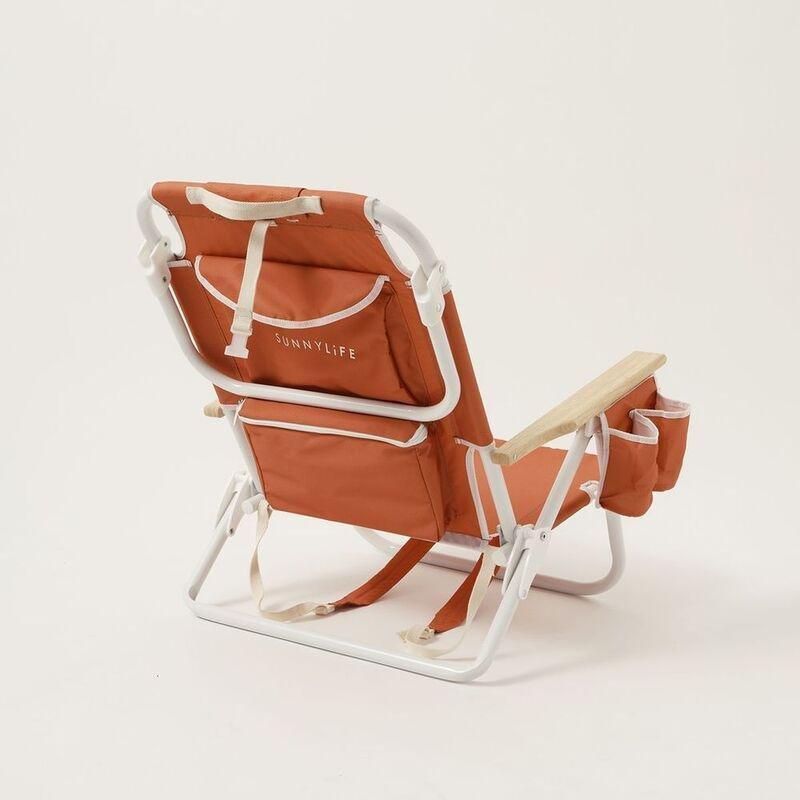 Sunny Life Deluxe Beach Chair Terracotta, , large image number 1