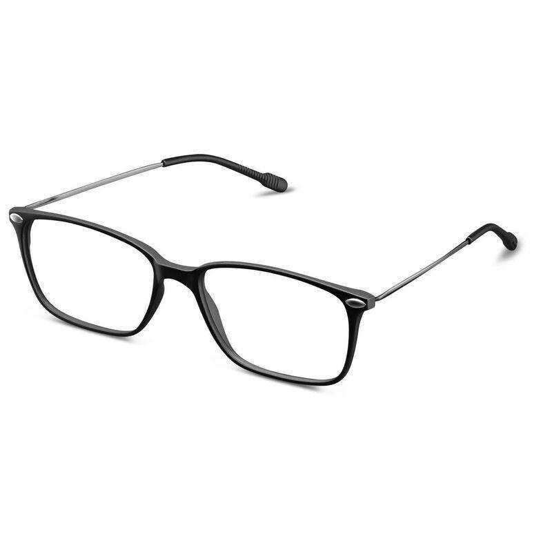 Nooz Smartphone Essential Blue Light Bao Black Unisex Glasses, , medium