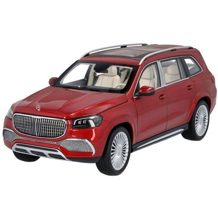 NOREV - Norev Mercedes-Benz Maybach GLS600 4Matic X167 1.18 Die-Cast Model - Hyacinth Red Metallic