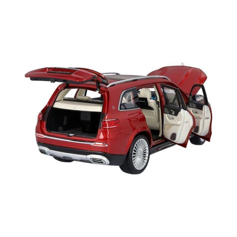 Norev Mercedes-Benz Maybach GLS600 4Matic X167 1.18 Die-Cast Model - Hyacinth Red Metallic, , large image number 1
