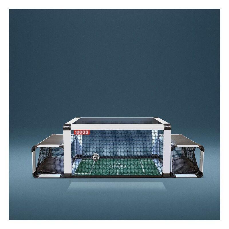 Subsoccer 7 Table Football Game Playset (75 x 89 x 234 cm) - Black/Grey, , large image number 2