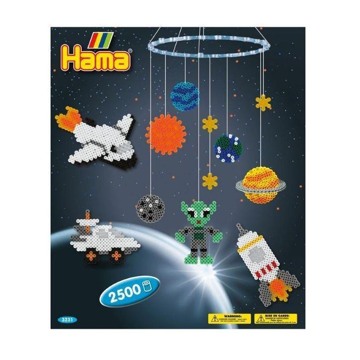 Hama Midi 2500 Beads Space Gift Box 3231, , large image number 0