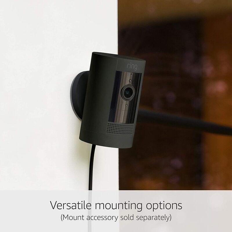 Ring Stick Up Cam Indoor/Outdoor Wired - Black, , large image number 4