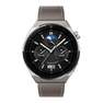 HUAWEI - Huawei Watch GT 3 Pro Titanium With Gray Leather Strap - 46mm