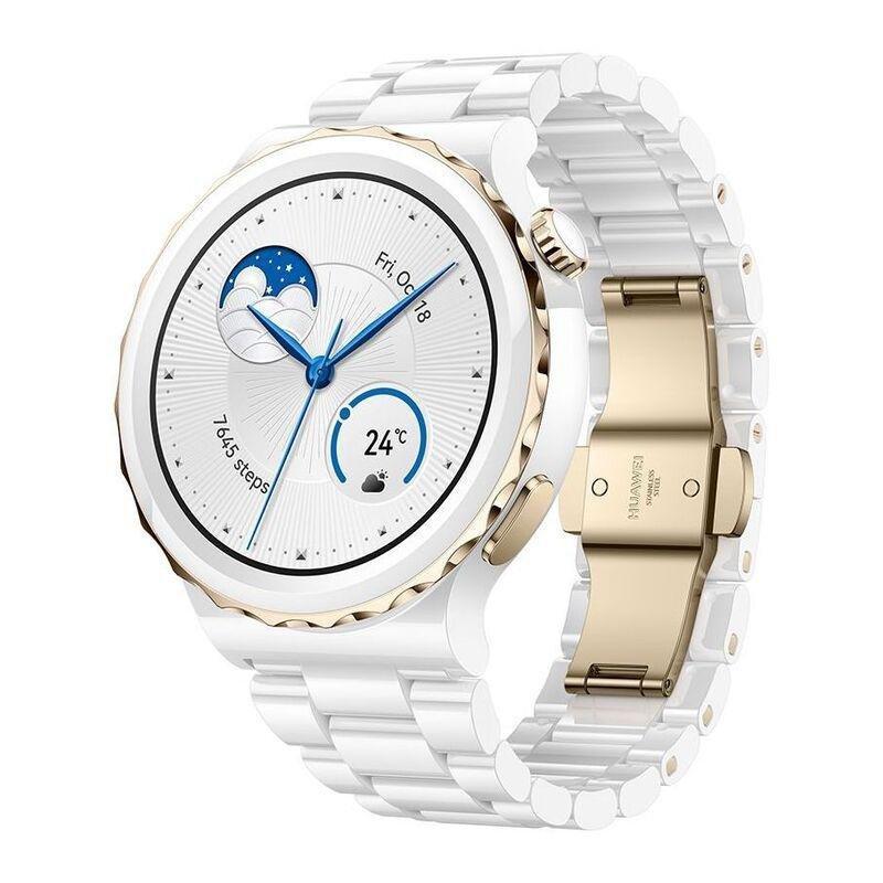 Huawei Watch GT 3 Pro Ceramic With White Ceramic Strap - 43mm, , large image number 0