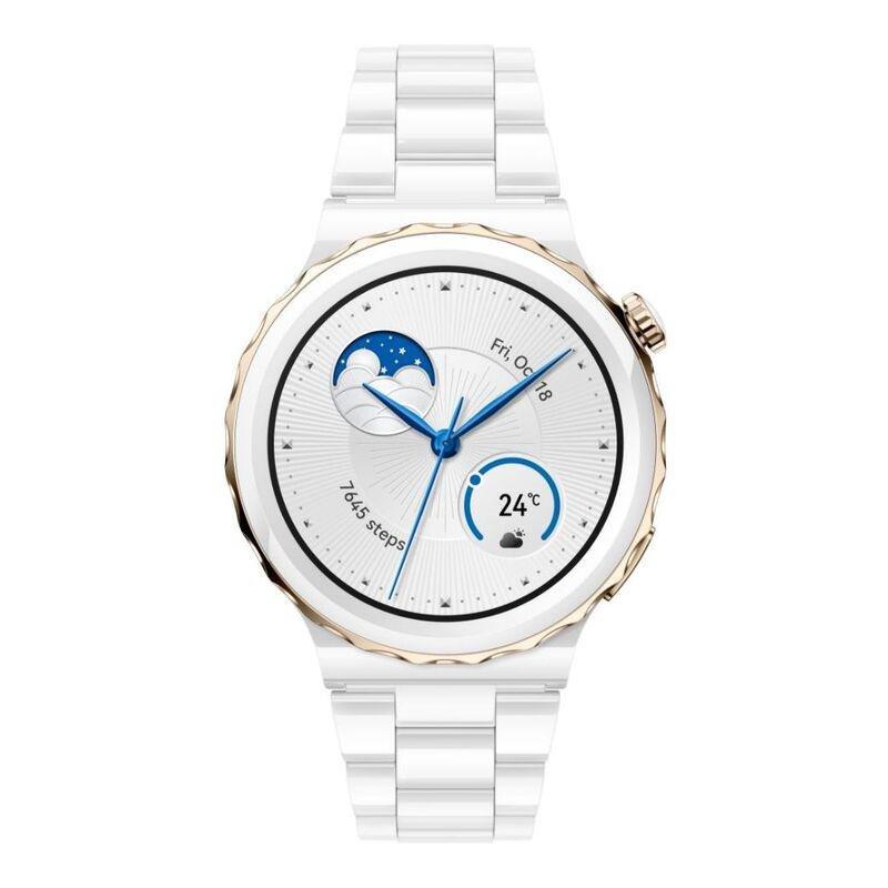 Huawei Watch GT 3 Pro Ceramic With White Ceramic Strap - 43mm, , large image number 2