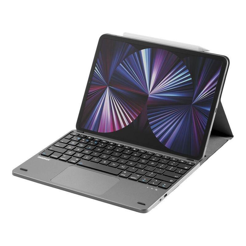 Momax OneLink Wireless Keyboard with Stand for iPad Pro/iPad Air - Space Grey, , large image number 3