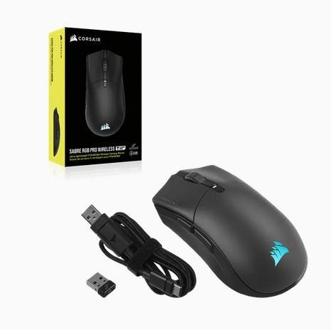 Corsair Sabre RGB Pro Wireless Gaming Mouse - Black, , large image number 6