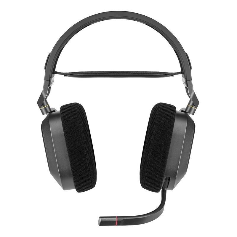 Corsair HS80 RGB Wireless Carbon Gaming Headset, , large image number 1