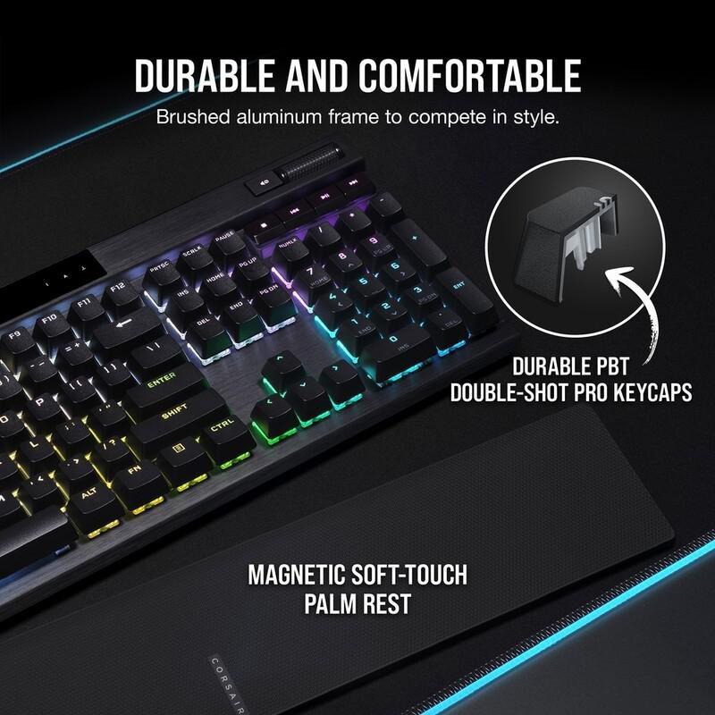 CORSAIR - Corsair K70 RGB Pro Mechanical Gaming Keyboard - Cherry MX Red Switches