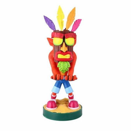 EXQUISITE GAMING - Exquisite Gaming Cable Guy Crash Aku Aku 8-Inch Controller/Smartphone Holder