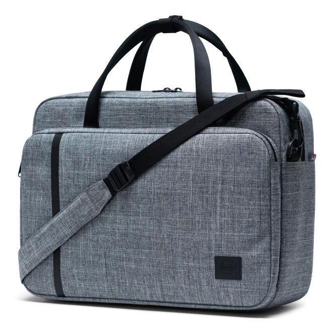 Herschel Tech Gibson Messenger Bag - Raven Crosshatch, , large image number 1