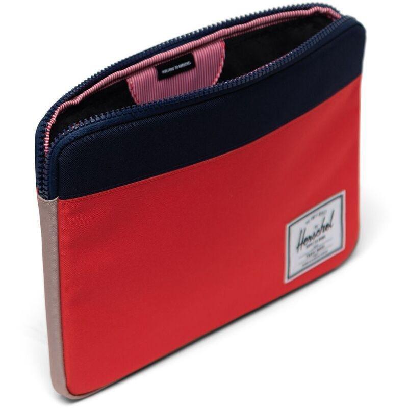 Herschel Anchor Laptop Sleeve 13 Inch - Grenadine/Peacoat/Light Taupe, , large image number 2
