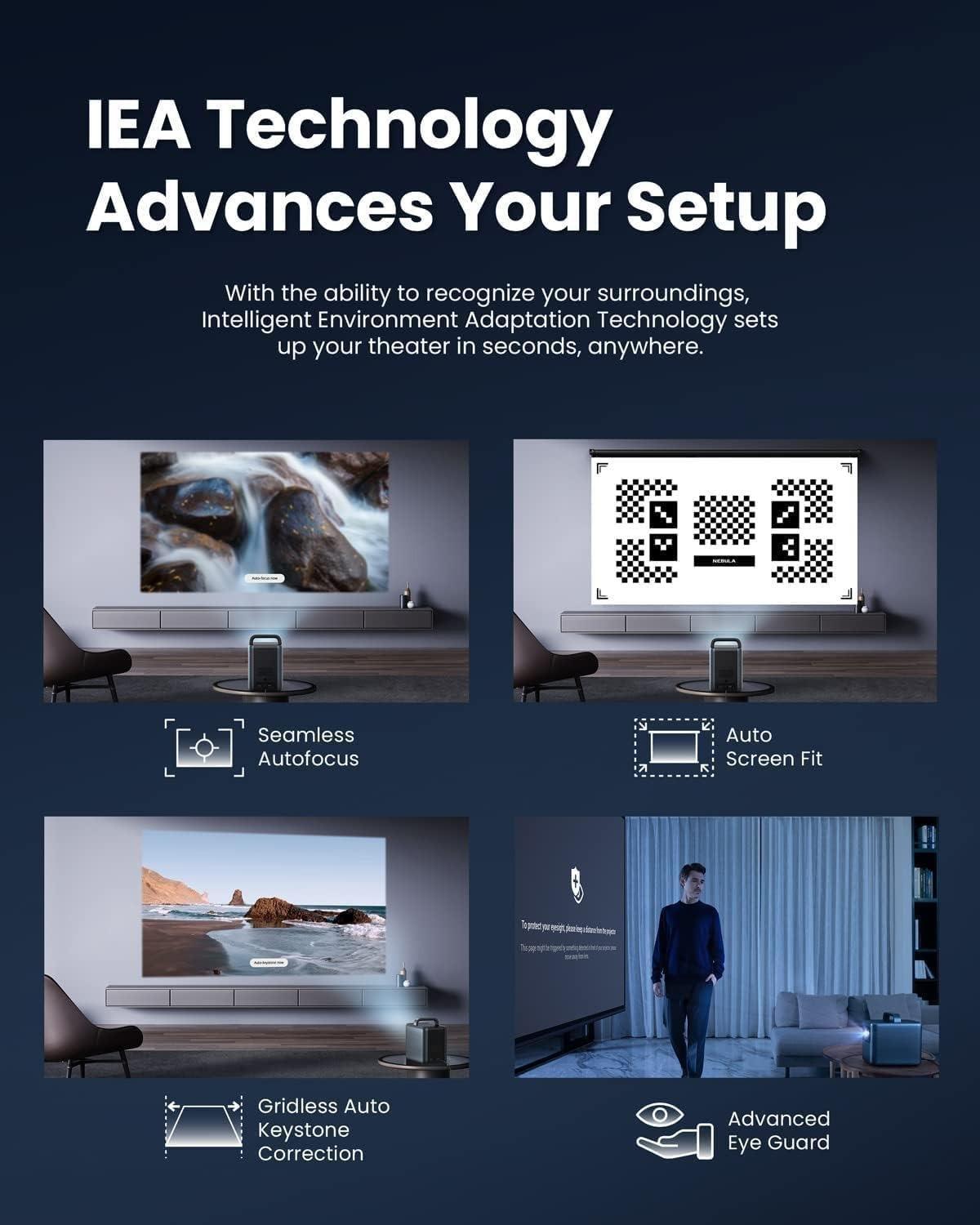 Nebula Cosmos 4K Laser Projector, , large image number 4