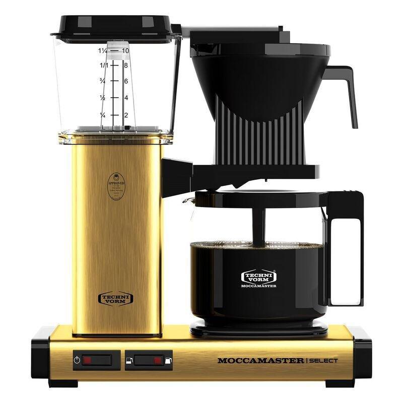 Moccamaster KBG Select 1250ml - Brushed Brass, , large image number 0