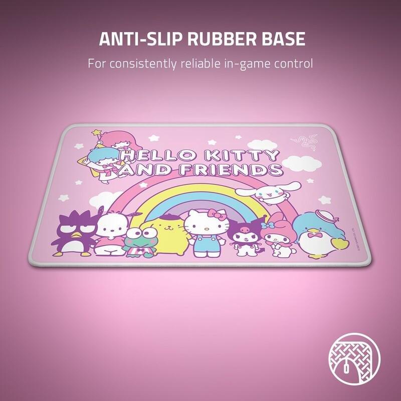 Razer Deathadder Essential Gaming Mouse + Goliathus Gaming Mouse Mat - Hello Kitty And Friends Edition (Bundle), , large image number 2