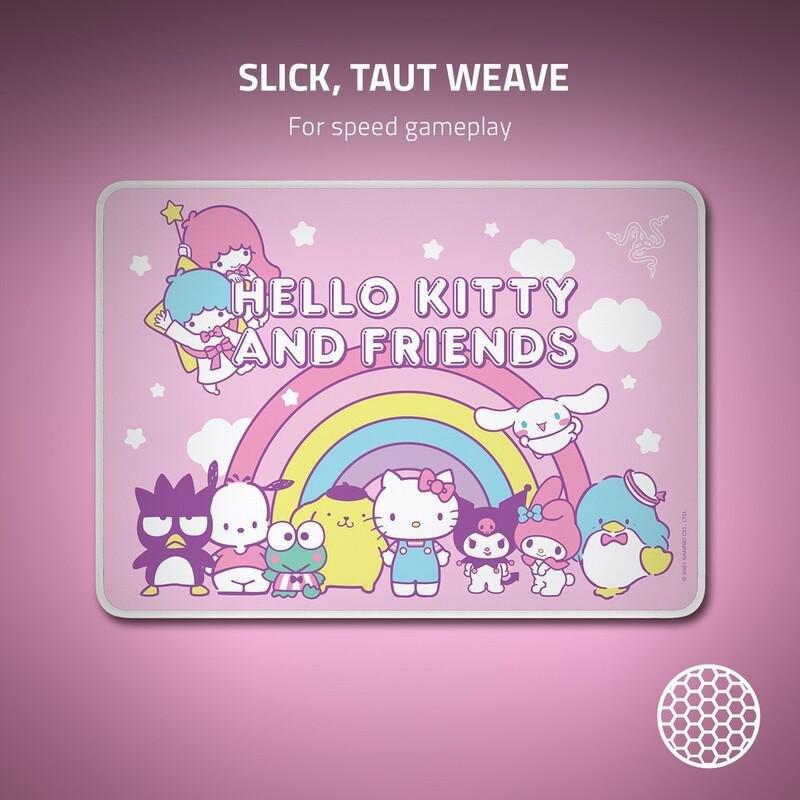 Razer Deathadder Essential Gaming Mouse + Goliathus Gaming Mouse Mat - Hello Kitty And Friends Edition (Bundle), , large image number 4