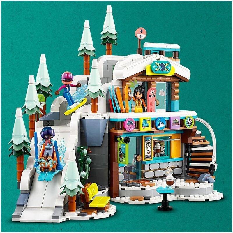 LEGO Friends Holiday Ski Slope and Cafe 41756 Building Set (980 Pieces), , large image number 3