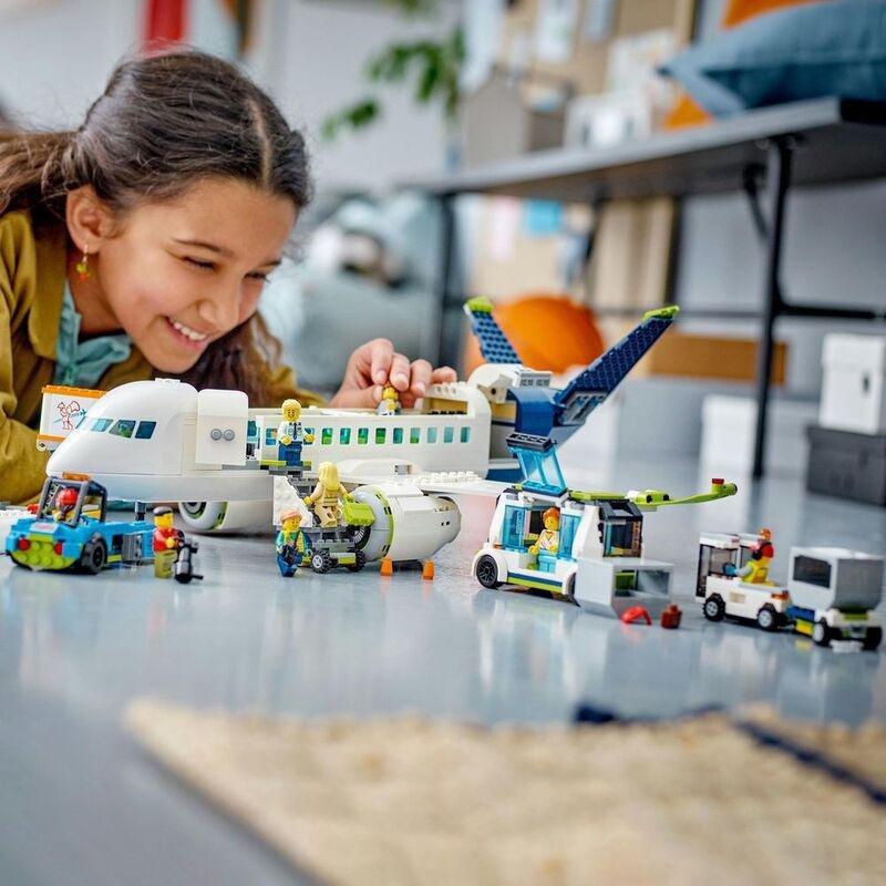 LEGO City Passenger Aeroplane 60367 Building Toy Set (930 Pieces), , large image number 2